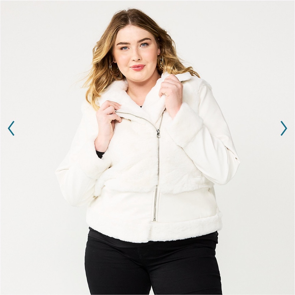 Nine West Faux Fur Jacket NWT